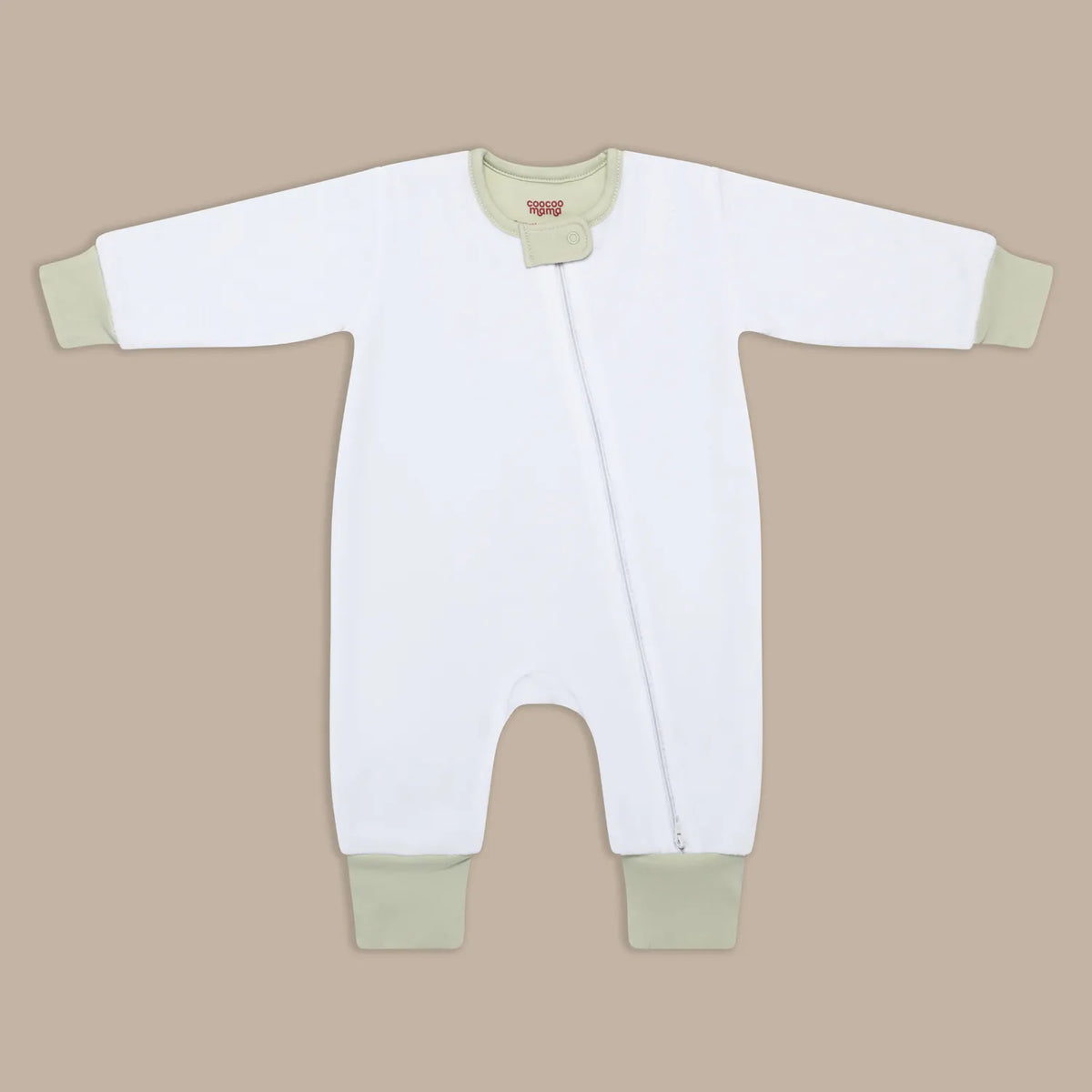 Zip Up Onesie Polar Greeny