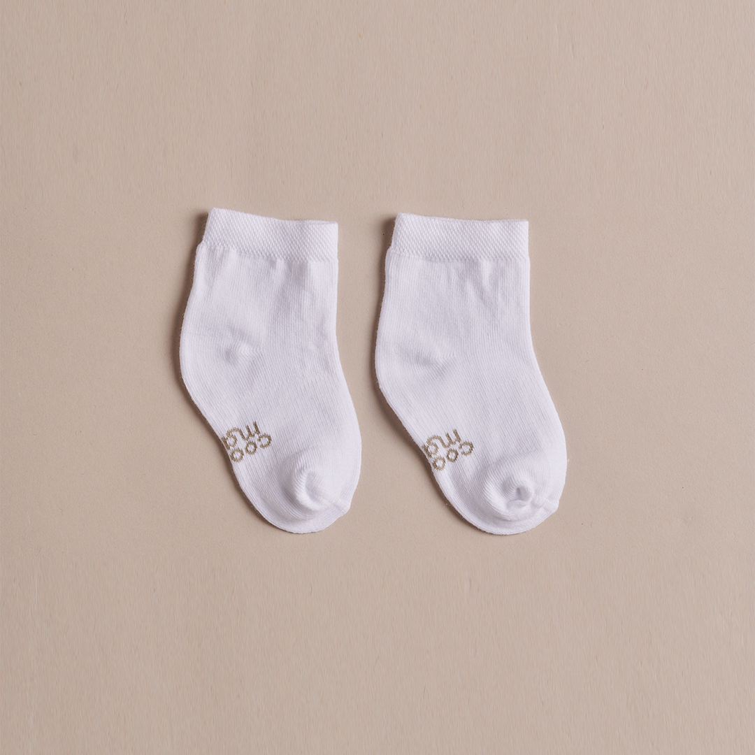 Stay on Socks Cool White